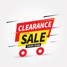 CLEARANCE SALE